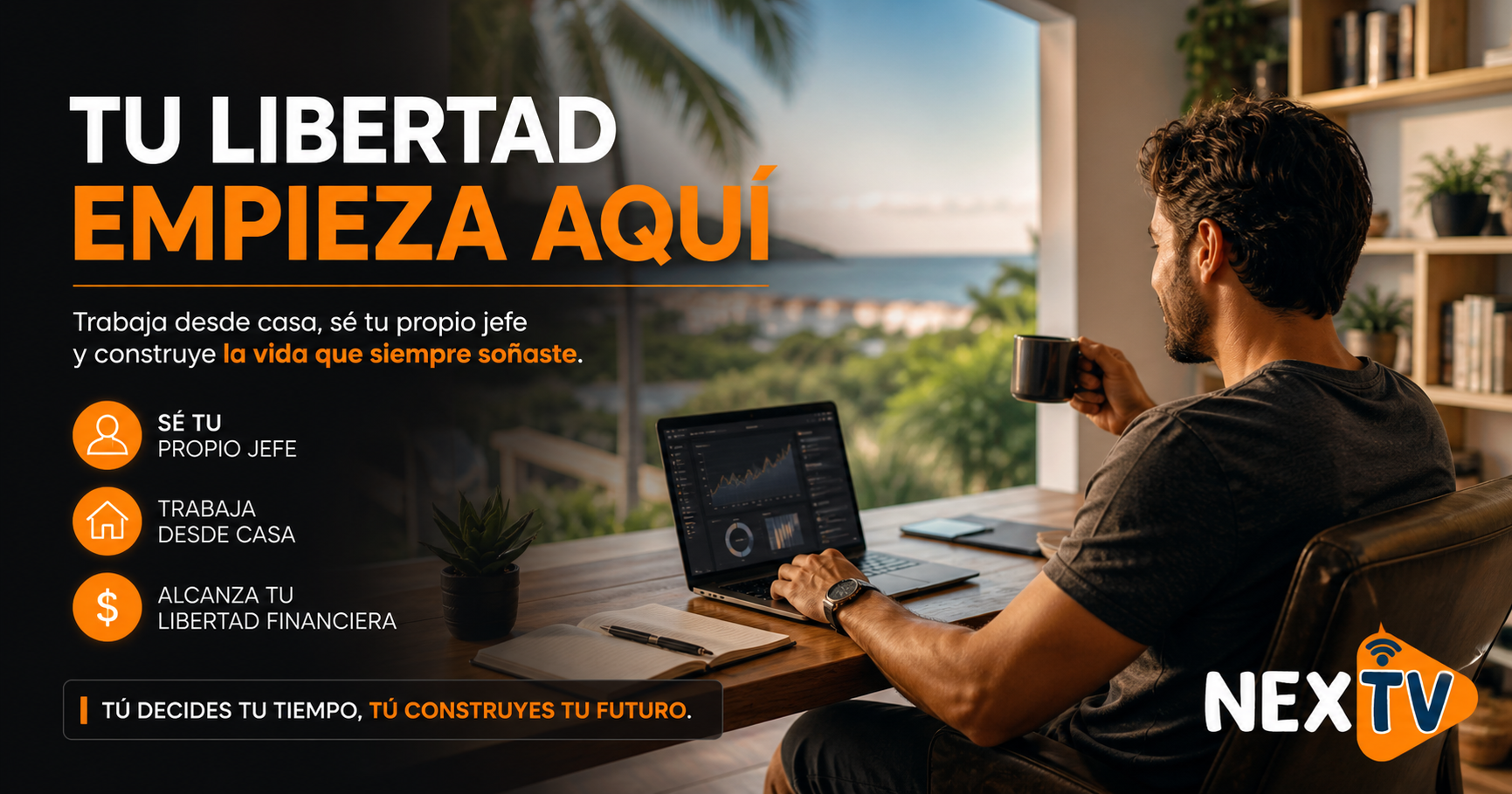Trabajar desde casa en México con negocios rentables 2026 y libertad financiera